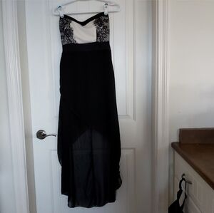 Ardene B&W strapless dress/**1**